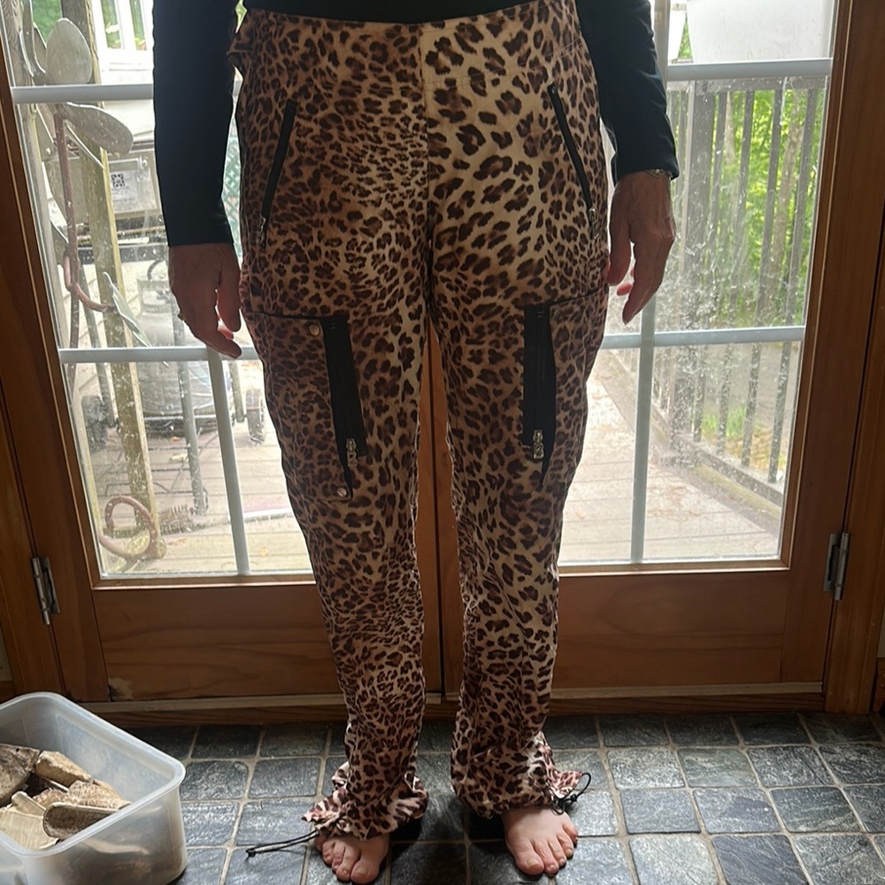 Bogner Leopard Print Women's Warm Up Pants